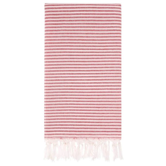Red 100% Turkish Cotton Beach Bath Towels - Citizens of the Beach Collection - Picture 2 of 2